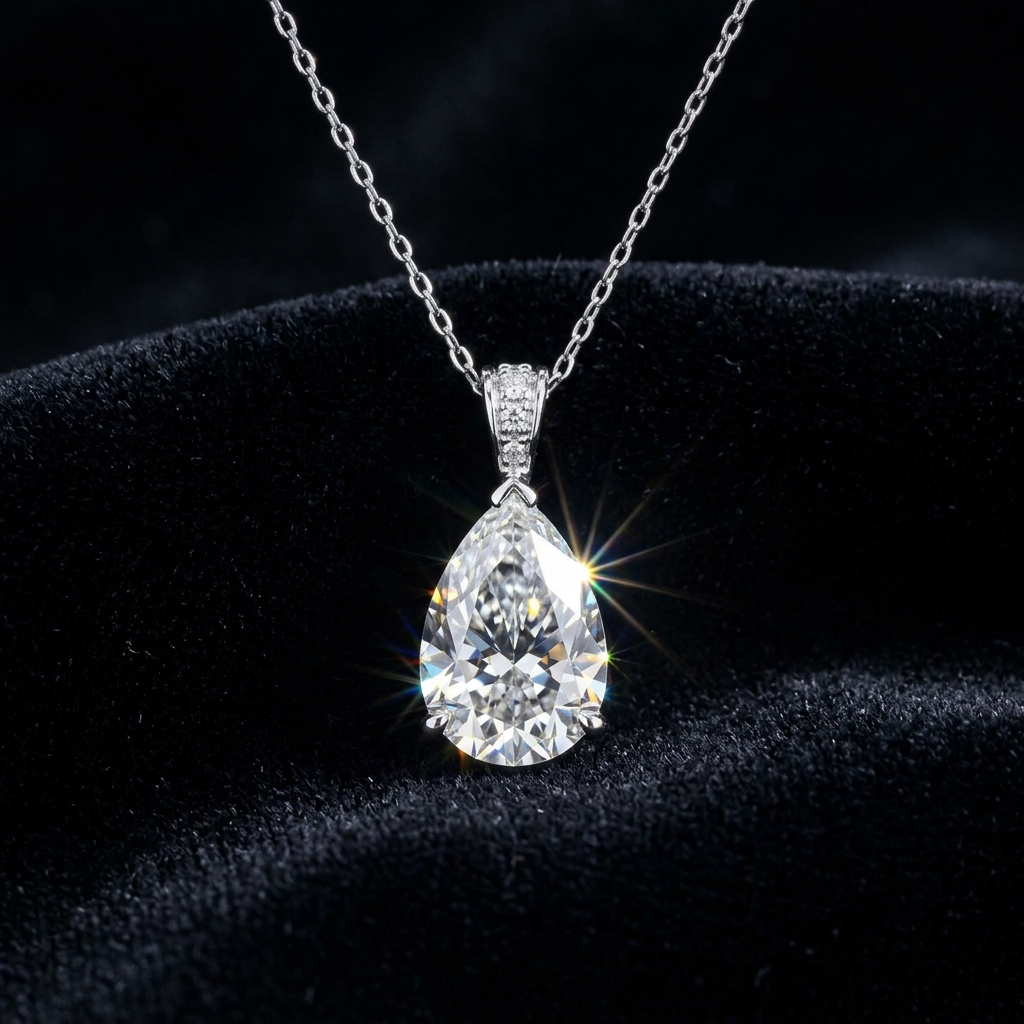 The Elara Teardrop Pendant
